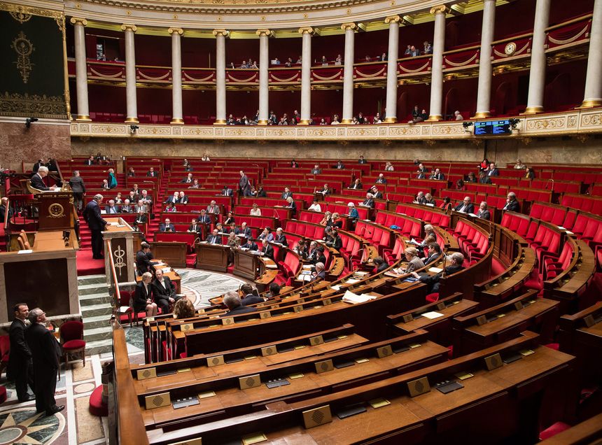 L'assemblé nationale vide pour des votes important
